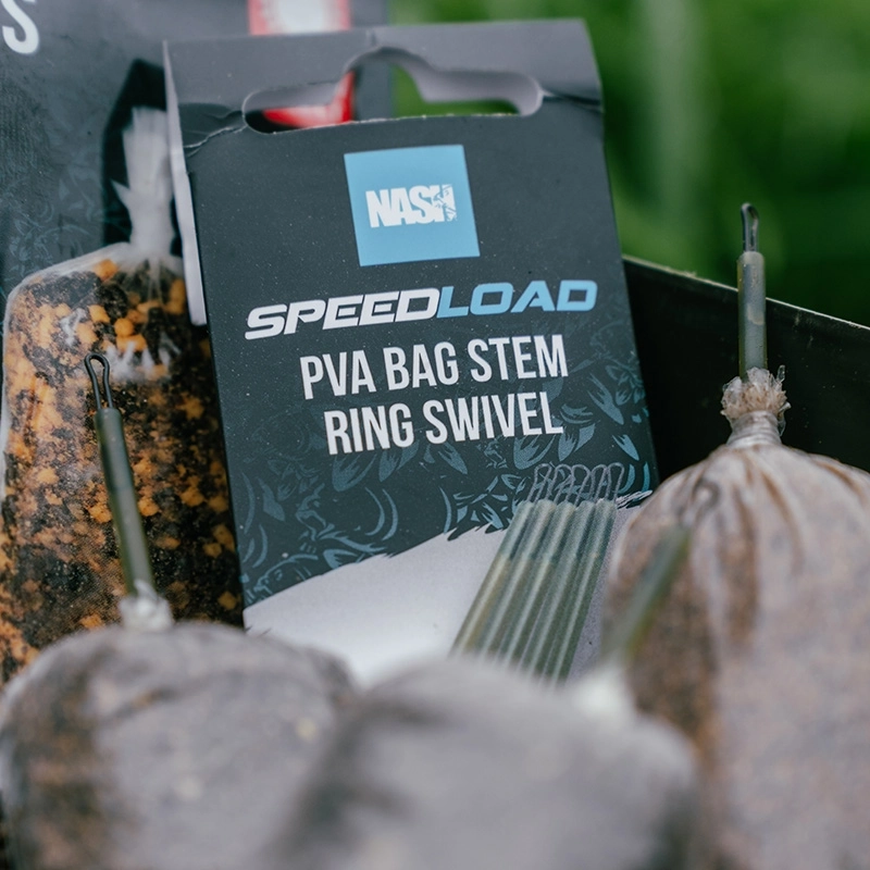 Nash Speedload PVA Bag Stem Ring Swivel